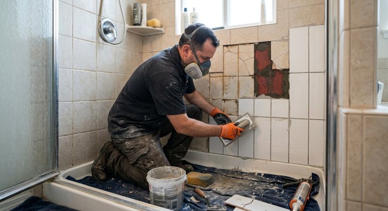 Shower Tile Repair in Littleton, CO