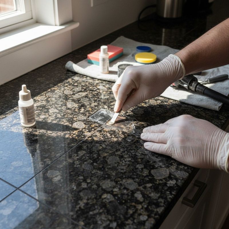 Terrazzo Tile Repair in Kansas City, KS